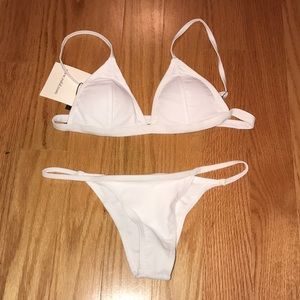 Zaful White Bikini